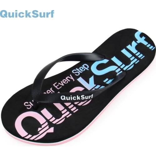 Quicksurf Comfortable Slippers Flip Flop Women Thick sole Summer Korean Fashion Casual Non-Slip Flip Flops Breathable Beach