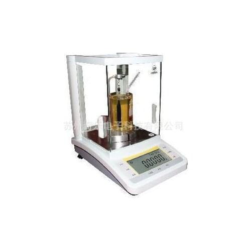 FA1004J high precision electronic densimeter liquid density meter solid density meter plastic rubber densimeter