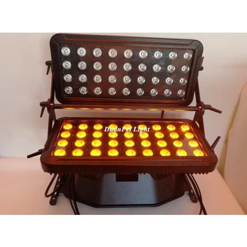 6pcs Outdoor wall wash light 72x15W RGBWA 5 in 1 LED city color light