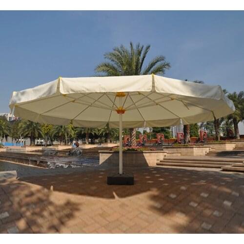 7 meter round deluxe big garden sun umbrella parasol patio cover sunshade covers(without cross and water tank base)