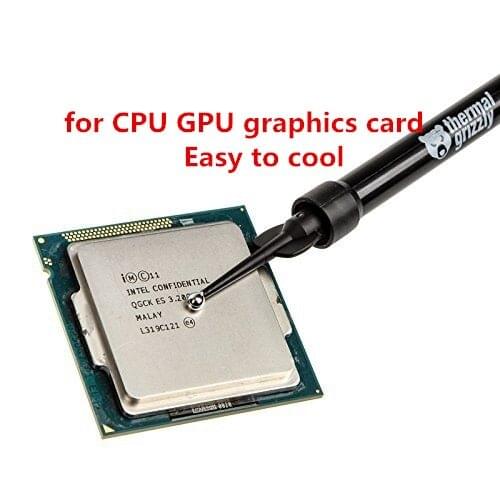 73w/mk Grizzly bear liquid metal for Thermal Grizzly Conductonaut 1G diy silicon grease for CPU GPU graphics card Easy to cool