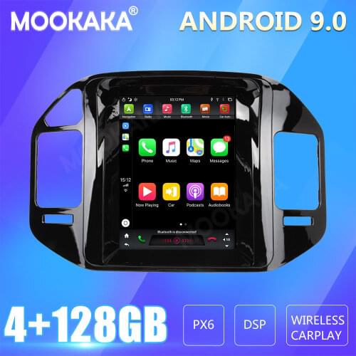 For Mitsubishi Pajero V73 V77 V68 V75 2004-2011 Car Radio Screen GPS Navigation 128GB Android CARPLAY Multimedia Player Audio