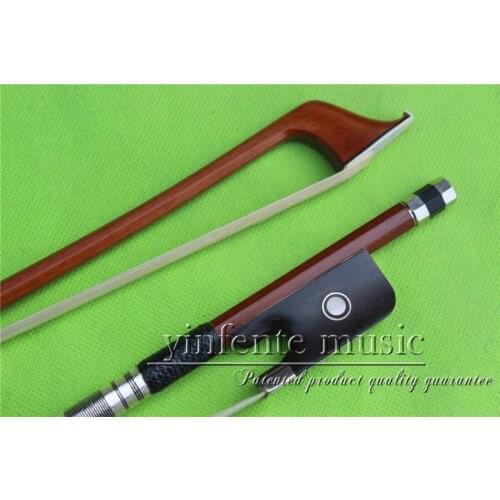 B-0091# CELLO BOW 4/4 -New Brazilwood -Ebony F rog For 4/4 Cello Bow