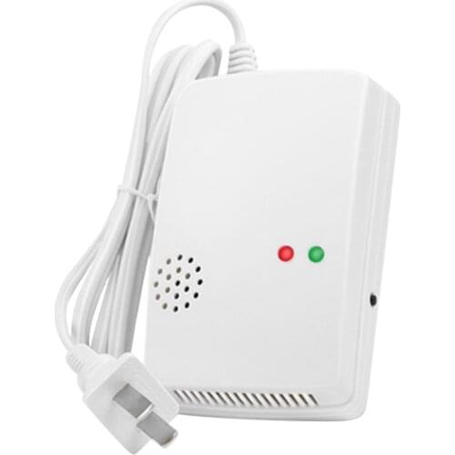 AT-300 Natural Gas Sensitive Detector Alarm Independent Gas Detector Sensor Wall Hanging Within 1m from Ceiling Board