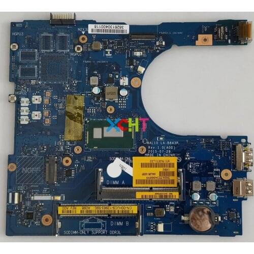 CN-00HJC9 0HJC9 00HJC9 AAL10 LA-B843P w i5-4210U CPU for Dell Inspiron 15 5458 5558 5758 NoteBook Laptop Motherboard Mainboard
