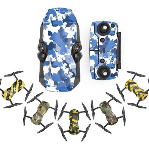 DJI Mavic Air 3M Waterproof PVC Stickers for Drone Body Battery Remote Controller arms Decals Full Set Skin Sticker