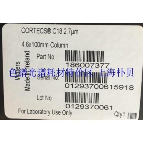 For WATERS CORTECS C18 Column 2.7um, 4.6 Mm X100mm 186007377 Original
