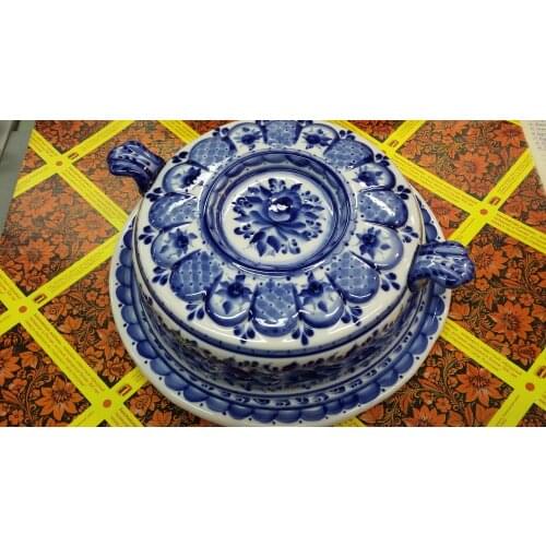 Гжельские узоры Cookware