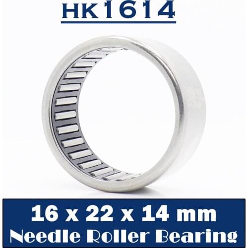 HK1614 Needle Bearings 16*22*14 mm ( 5 Pcs ) Drawn Cup Needle Roller Bearing TLA1614Z SZ430 47941/16