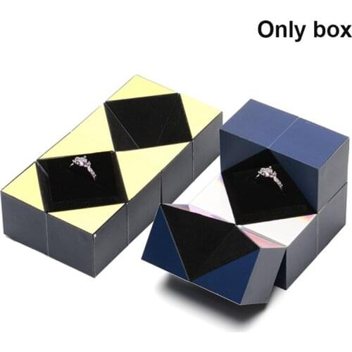 Rings Jewelry Packaging Box Magical Ring Box For Wedding Engagement Ring Packaging Box Proposal Engagement Wedding Accessories
