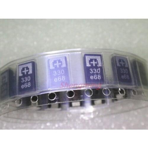 5pcs~500pcs 2R5TPE330M9 330UF 2.5V 330 6.3V SMD Tantalum Capacitors Polymer POSCAP Type D ultra-thin 7343 D7343 original new