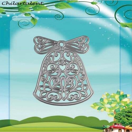 Bells Metal cutting dies for Scrapbook Craft Greeting Cards making 3D Stamp DIY Photo Decoration plantillas stencil manualidades