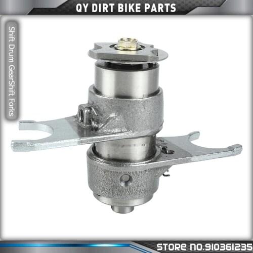 Motorcycle Shift Drum Gearshift Forks For 52.4mm Bore 125cc lifan Start in neutral Horizontal Kick Starter Engines Dirt Pit Bike
