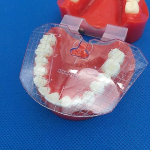 New 1pc dental lab dental guide plate teeth arrangement on denture dental supply