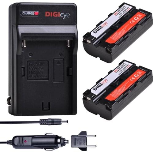2X NP-F550 NP-F570 NP F570 Battery + Charger Kit for Sony HDR-FX1000 HVR-M10P HVR-M10U HVR-V1J HVR-V1U HVR-Z7U HXR-NX5U8