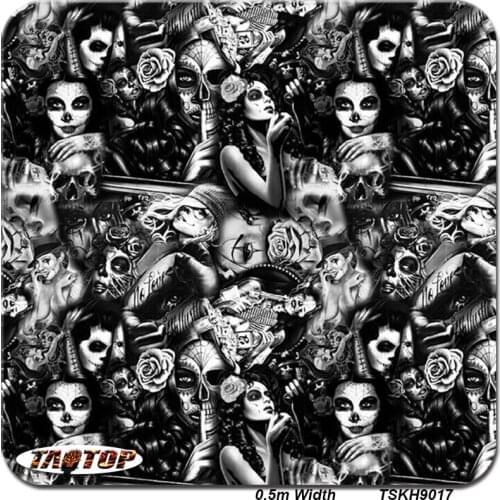 PVA Water Transfer Film TSKH9017 0.5M * 20M Hydro Printing Film Hydrograph Film Water Transfer Printing Film