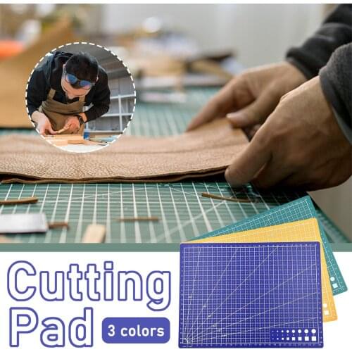 A5 Art Self Healing Cutting Board Green Carving Board Pvc Large Cut Paper Pad Model Ring Color Double-sided Desktop Anti-cut Pad