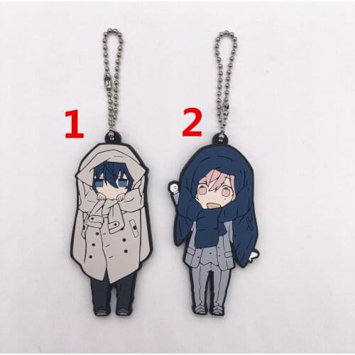 T378 AnimeYaoi 10 Count Rihito Takarai Ten Count rubber Keychain Key Ring Rare