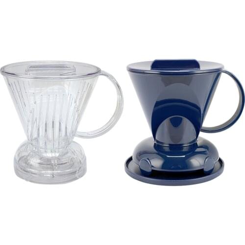 V-shape Pour Over Coffee Dripper with Paper Filters for Restaurants