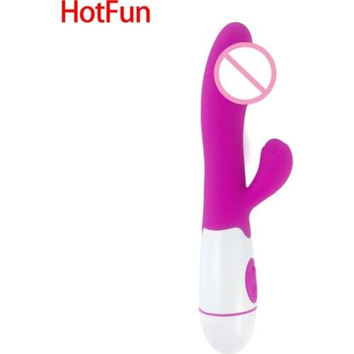 1 Pcs Dildo Vibrator G Spot Rabbit Vibrator Dual Vibration Silicone Waterproof Female Vagina Clitoris Massager For Women Couple