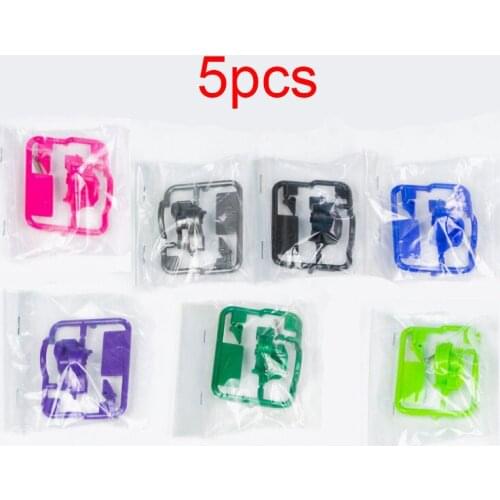 5Pcs S2 Chassis Motor Cover Fixing Bracket Plastic Motor Case Spare Parts For Tamiya Mini 4WD Racing Car Model