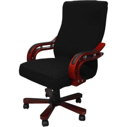 Office Chair Covers Stretch for Computer Chairs Elastic Universal Rotating Lift Armchair Cover Protector Boss Swivel Chair Cover