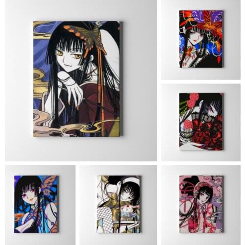 WTQ Canvas Painting Anime Posters Illustration Girl Wall Decor Wall Art Picture for Living Room Decoration Home Deco