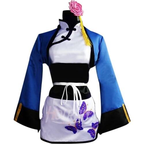 Black Butler Ran mao Women Cos Anime Party Cosplay Costume Uniform Kuroshitsuji Lolita Dress Outfit Cusotm
