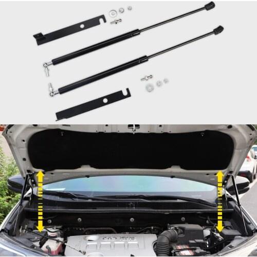 Car Engine Cover Support Rod Hydraulic Rod Hood Gas Shock Lift Strut Bars For Toyota RAV4 RAV-4 2014 2015 2016 2017 2018