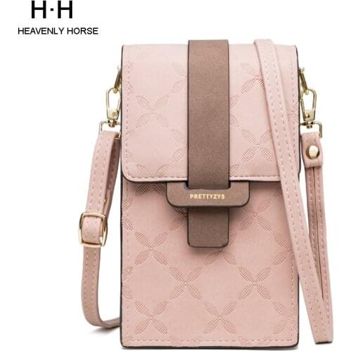 Cellphone Purse Small Cross body Bag Waterproof Smartphone Wallet Phone Holder for Women Vintage Flap