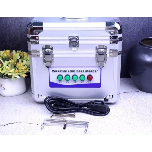 Ultrasonic cleaning machine print head cleaning machine for ep-son dx5 dx7 konica 512/1024 110V 220V print head cleaner