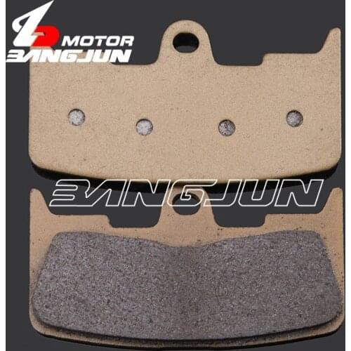Motorcycle Front Copper Base Metal Brake Pads For BUELL XB9R XB9S XB9SX Lightning 2002-2010