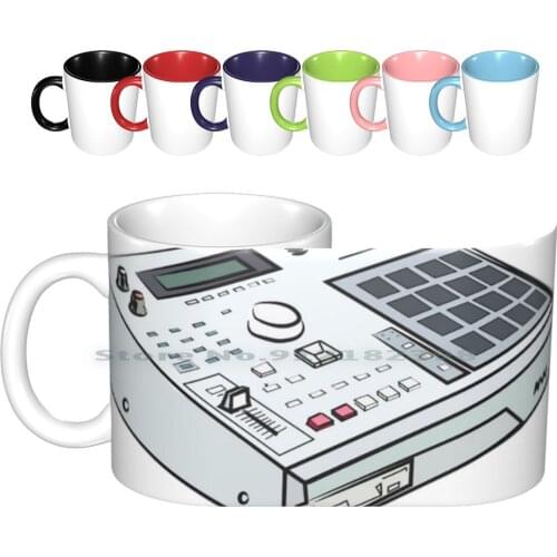 Mpc 2000 Ceramic Mugs Coffee Cups Milk Tea Mug Mpc Mpc 2000 Music Production Hip Hop Hip Hop J Dilla Kanye Doom Madlib Creative