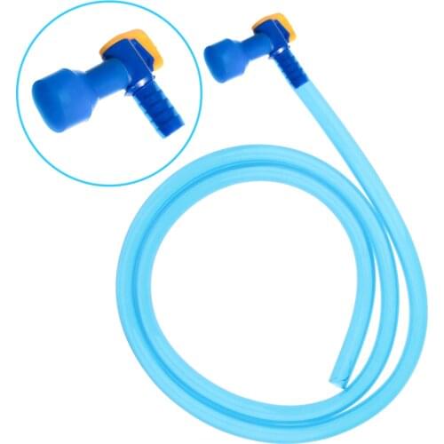 Hydration Pack Mouthpieces Bite Valve Replacement with On-off Switch for Camping Hiking Backpacking Water Bag Suction Nozzle