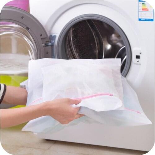 Zippered Mesh Laundry Bags Bra Socks Laundry Wash Bags for Underwear Lingerie Washing Machine Clothes Protection Net