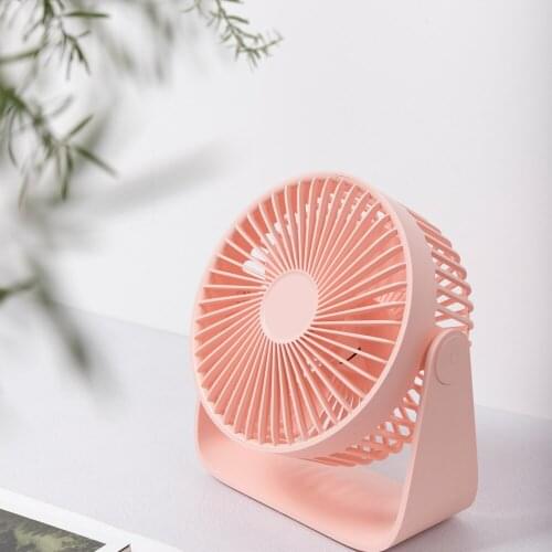 Youpin Mini Fan Portable USB Fan Double Leaf Desktop Fan Ultra Quiet Smart Touch Summer Cooler 360 degrees For Home