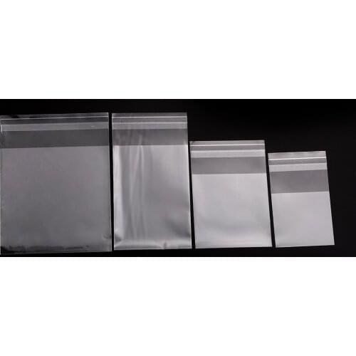 100pcs/pack Self Adhesive Transparent Seal OPP Plastic Cookie Bags Biscuit Gift Snack Decoration Party Supplies Pastry Tool