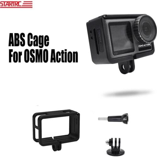 Osmo Action Camera Body Case Frame Protective Cage ABS Housings Holder For DJI OSMO Action Gimbal Camera Expansion Accessories
