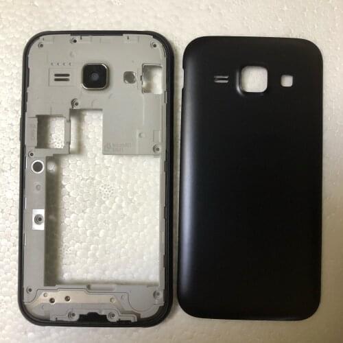 For Samsung Galaxy J1 2015 J100 J100F J100H Original Mobile Phone Chassis Case Middle Frame With Housing Battery Back Cover