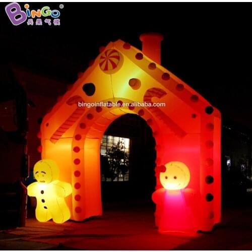 Customized 5x1.2x5M Inflatable Christmas Arches For Xmas Party Home Yard Art Decoration