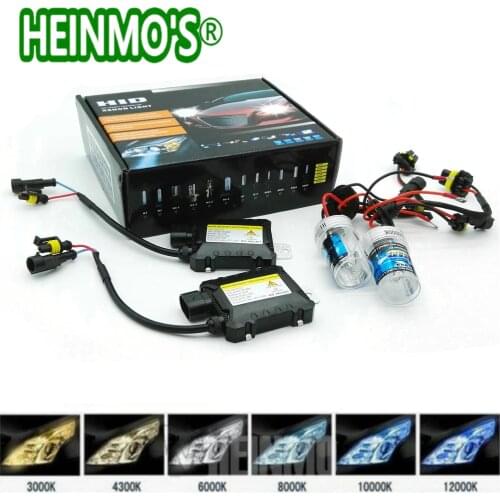 55W Xenon H7 Car Xenon H4 High Low Headlight HID lamp H1 H3 H11 9006 9005 880 Conversion Kit Headlamp H8 H9 4300k 6000k 8000K