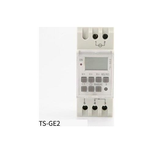 Summertime Program Time Controller TS-GE2 Digital Time Switch Photovoltaic Solar Street Lamp Multifunctional Timer