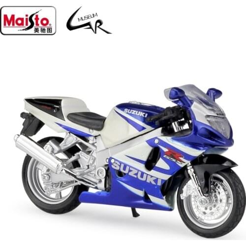 Maisto 1:18 SUZUKI GSX-R750 Model Car Simulation Alloy Motorcycle Metal Toy Car Childrens Toy Gift Collection