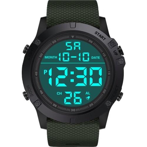 Mens Sports Watch Fashion Mens Military Sports Watch Luxury LED Digital Water Resistant Watch Orologio sportivo da uomo 2021