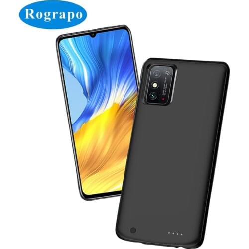 100% New 8000mah Battery Charger Case For Huawei Honor X10 , X10max X10 max Power Bank Case Accumulator-Black