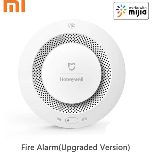 Original Xiaomi Mijia Honeywell Fire Alarm Smoke Detector Sensor Audible Visual Alarm Notication Work With Mi Home APP