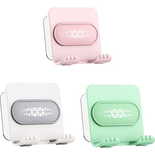 Plastic Rotatable Wall Holder Stand Charging Phone for iPhone iPad