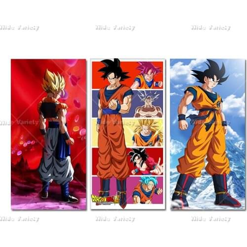 Dragon Ball Guko Japanese Anime Poster Decorative Canvas Painting Children Gift Home Living Room Vegeta Wall Art Decor Cuadros