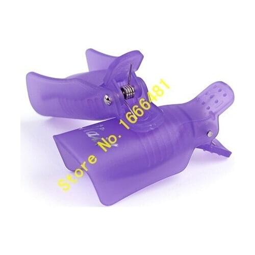 20 Pcs/Lot Durable Reusable Plastic Nail Polish Remover Lacquer Tool Soak Off Wrap