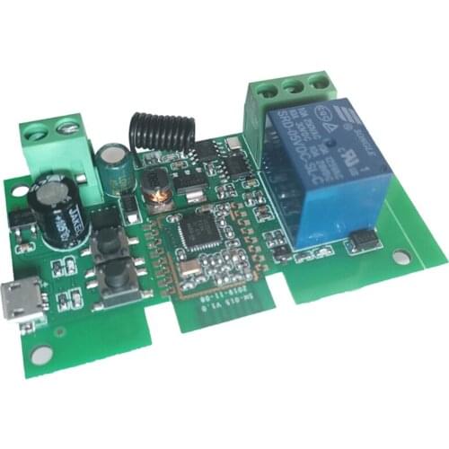 DC5-32V Ewelink ZigBee Relay Module Remote Control Light Switch Work with Alexa Google Home Smart Hub Gateway Bridge